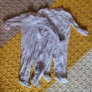 Floral Patterned Baby Onesies